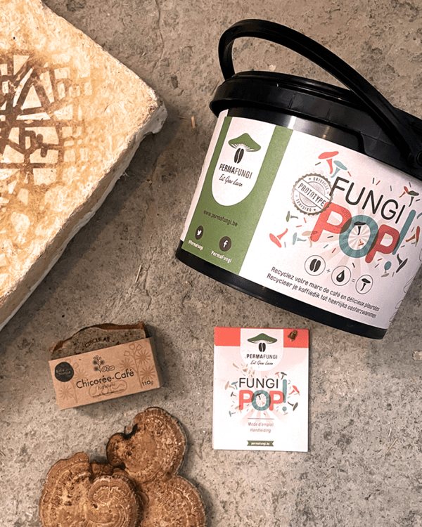 Pack comprenant un fungipop et un savon exfoliant